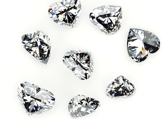 Diamond. Jewelry background