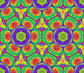 Retro Seamless Vector Wallpaper