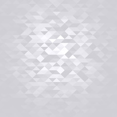 Geometric style abstract white & grey background