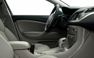 Business sedan interior