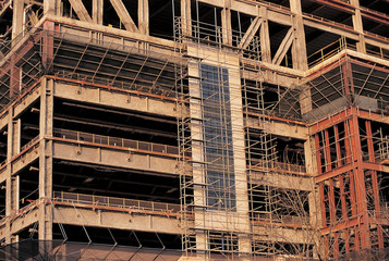 건설현장과 건설기기