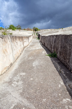 Cretto di Burri, memorial of sicilian earthquake