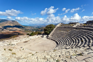 Segesta, greek theathre