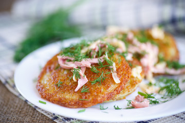 fried potato pancakes