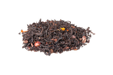 Mixed black Truffle spicy tea isolated on white