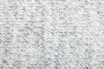 Knitted melange fabric cloth pattern