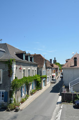Fototapeta na wymiar French pilgrim town Navarrenx