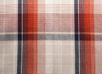 Fabric - Red and Blue Tartan