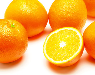 group of oranges