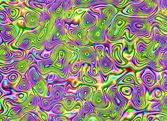abstract colour drawing on a handmade glass backgrounds