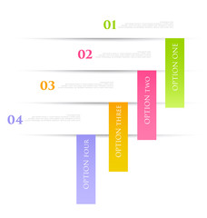 Infographics template for banners, website templates and designs