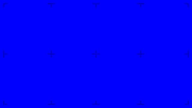 Blue Screen with markers for video compositing