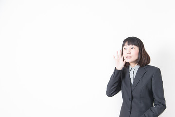 白バックOLポートレート