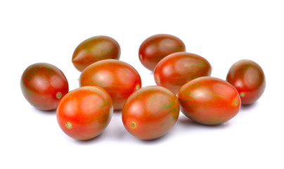 Chocolate Tomato or Brown color tomato on white background