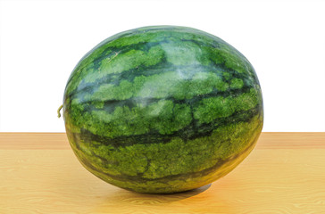 watermelon isolated on white. Clipping path
