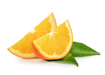 Orange fruits isolated