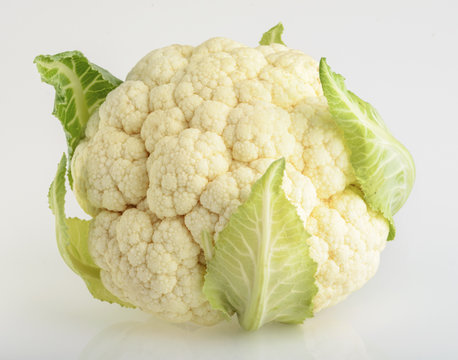 cauliflower with leaves
