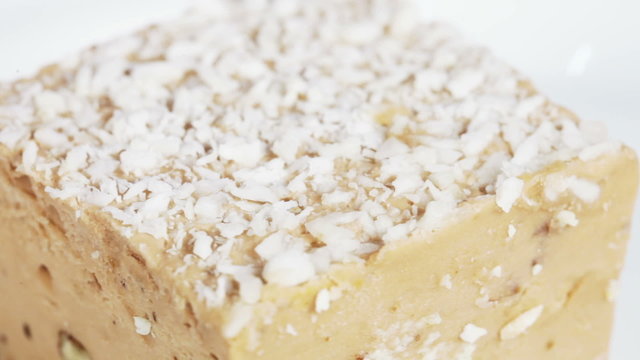 Fudge with hazelnuts