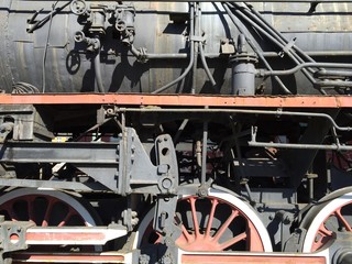 Fototapeta premium Historic steam engine