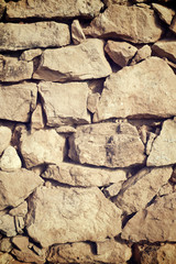 Stone wall