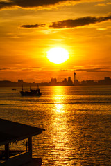 Sunrise on Koh Larn, Pattaya Chonburi Thailand