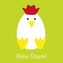 Lustiges Huhn