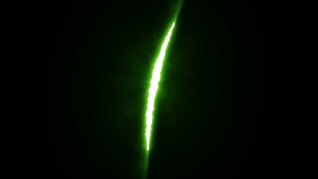 Claw Slashes Vertical Green