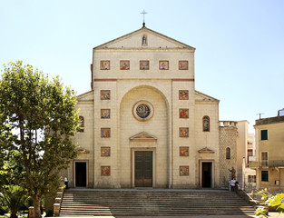 Fototapeta premium Church of the Madonna delle Grazie in Nuoro. Sardinia. Italy