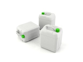 Plastic chemical bottles © G3D Studio