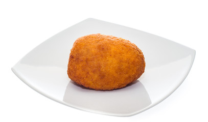 Arancino on the plate