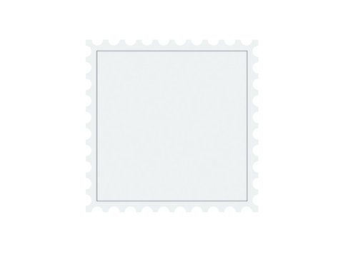 Postage stamp 3d