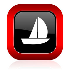 yacht icon sail sign