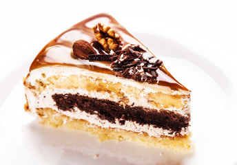 fresh nutty piece of cake