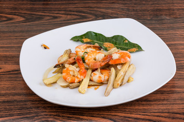 Shrimp and corn salad
