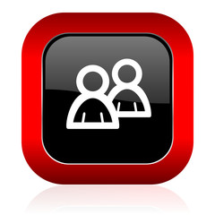 forum icon people sign