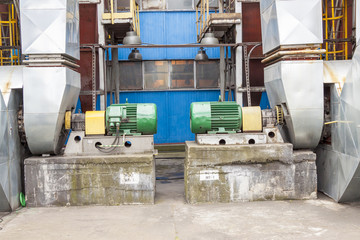 Fumes ventilators system