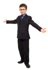 boy in suit