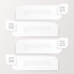 Vector colorful info graphics for your business presentations.