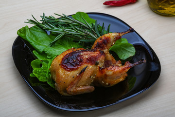 Roasted Quail