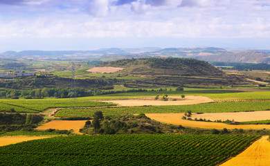 Rural landscape in  La Rioja