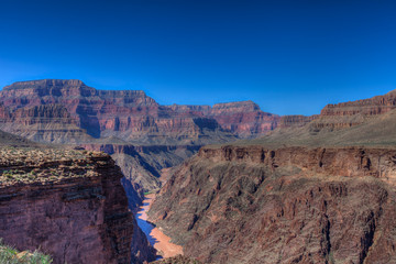 Fototapeta na wymiar AZ-Grand Canyon-S Rim-Tonto Trail West