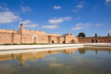 Fototapeta premium El Badi Palace in Marrakech