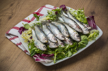 Sardinas frescas