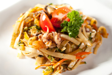 Noodles with Seafood