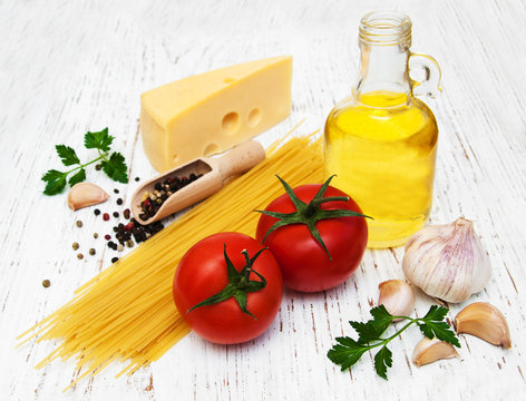 spagetti ingredients