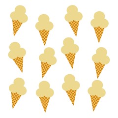 ice cream pattern