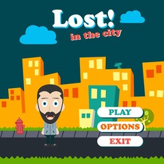 game asset funny guy cartoon