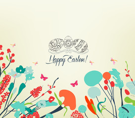 Blossom Into easter eggs vintage