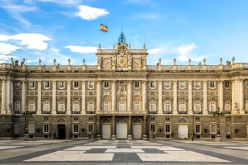 Kissenbezug Königspalast in Madrid, Spanien © Sergii Figurnyi