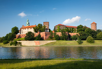Naklejka premium Wawel Castle, Cracow, Poland